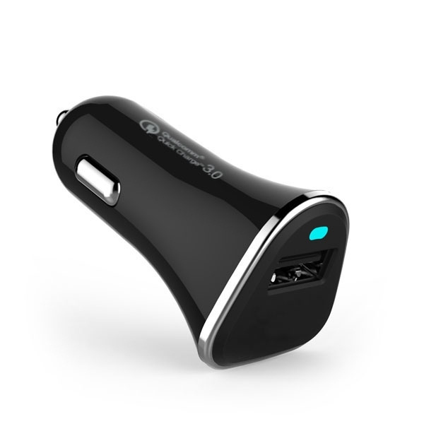 Logotrade promotional giveaways photo of: Car charger (Qualcomm Quick Charge 3.0)