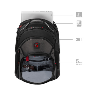 Logo trade promotional giveaways image of: Backpack Wenger Synergy 16''