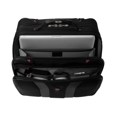 Logo trade promotional giveaway photo of: Wheeled business case Wenger Granada 17''