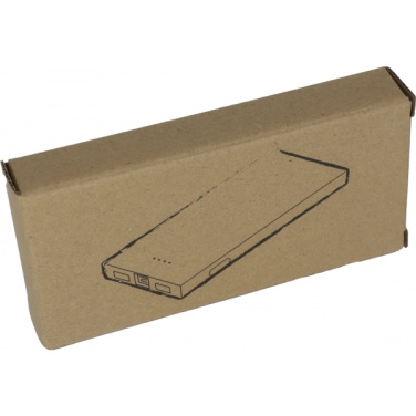 Logo trade promotional item photo of: Bamboo power bank KATOWICE