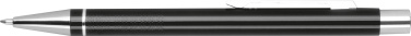 Logo trade business gifts image of: Metal semi gel ballpoint Pen ALMEIRA