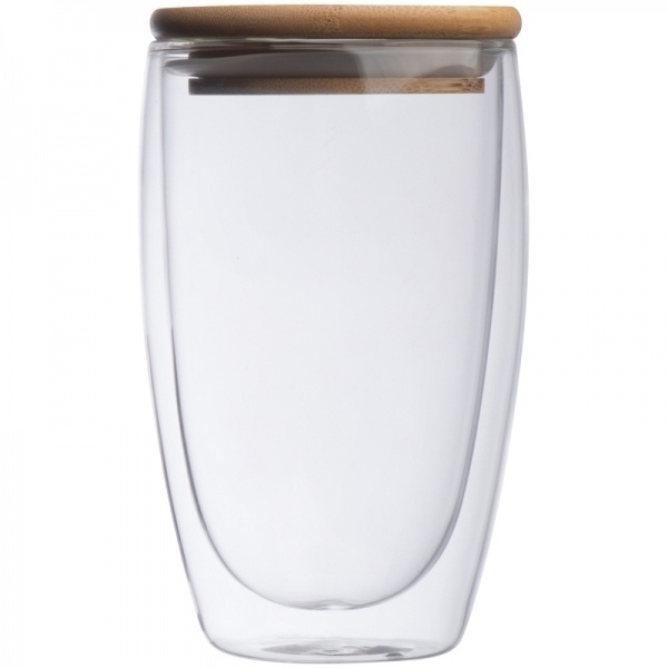 Logo trade promotional gift photo of: Double-walled glass ZAKOPANE 500 ml