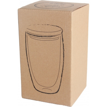 Logotrade advertising product image of: Double-walled glass ZAKOPANE 500 ml