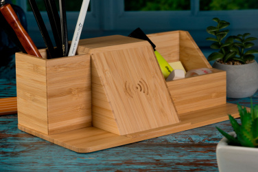 Logo trade promotional gifts picture of: Desk organizer LUBLIN