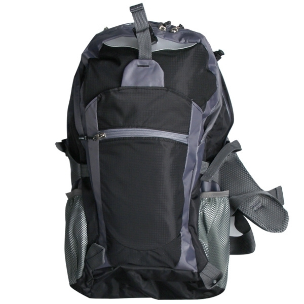 Logo trade promotional items image of: Backpack MATTERHORN Schwarzwolf