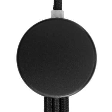 Logotrade advertising product image of: 3in1 long cable with elighted logo for engraving, W201TG