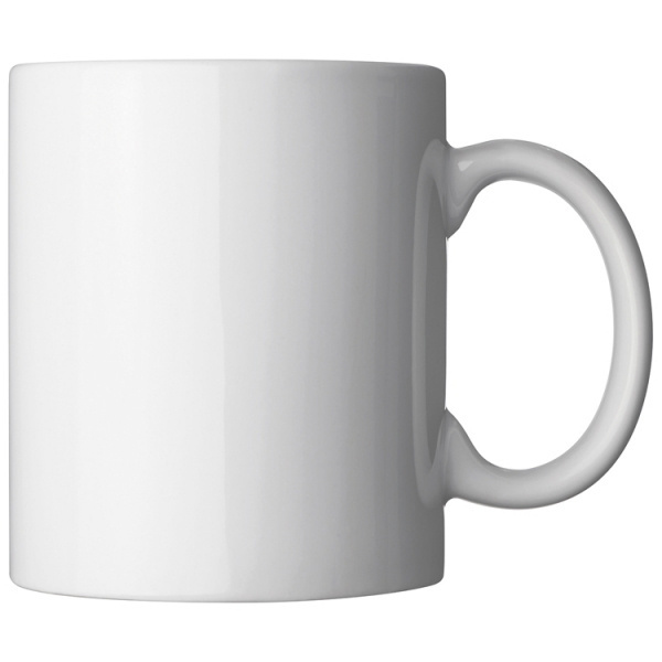 Logo trade promotional product photo of: Classic coffee mug for allover print VIESTE 300 ml