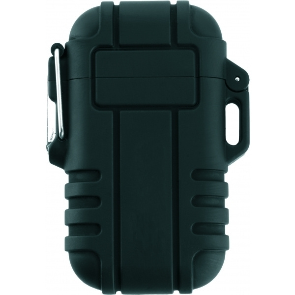 Logo trade advertising product photo of: Ecological lighter SANFORD Schwarzwolf