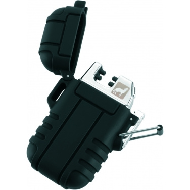 Logotrade promotional items photo of: Ecological lighter SANFORD Schwarzwolf