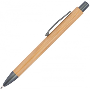 Logotrade promotional product image of: Bamboo ballpen BERINGEN