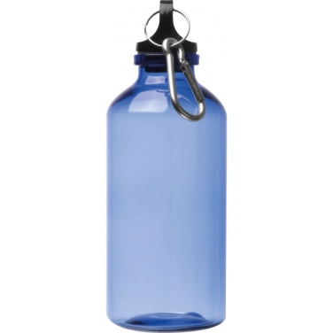 Logo trade promotional merchandise picture of: Recycled PRT bottle MECHELEN 400 ml