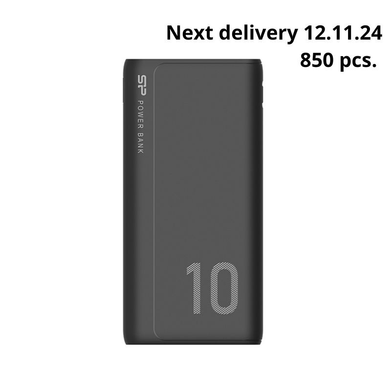 Logo trade promotional merchandise image of: POWER BANK SILICON POWER GP15 10 000 MAH