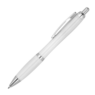 Logo trade promotional products picture of: Transparent ballpen ALKEN