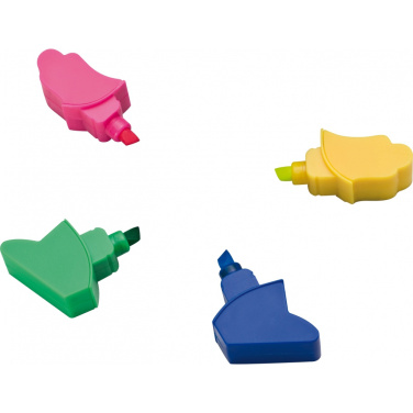 Logotrade promotional gift picture of: Highlighters - Santa Claus