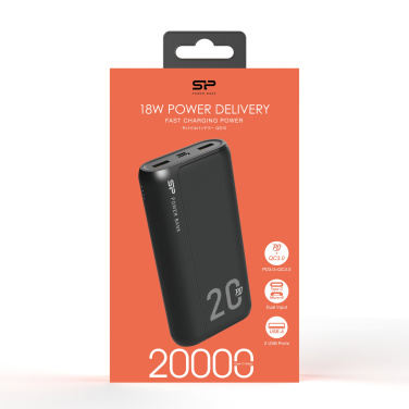 Logo trade corporate gift photo of: Power bank Silicon Power QS15 20000 mAh
