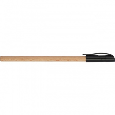 Logotrade promotional item image of: Wooden ballpen PALMDALE