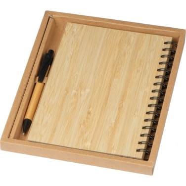 Logotrade promotional merchandise photo of: A5 notebook PISA