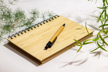 Logo trade promotional merchandise photo of: A5 notebook PISA