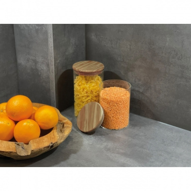 Logotrade promotional item image of: Borosilicate container ONTARIO 1000 ml