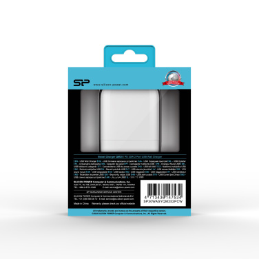 Logo trade promotional gifts picture of: SILICON POWER fast charger QM25