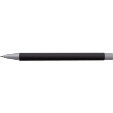Logo trade business gifts image of: Mechanical pencil soft touch ANCONA