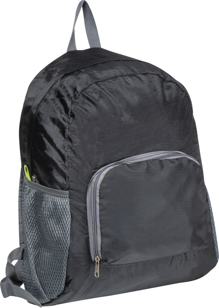 Logo trade promotional giveaways image of: RPET backpack Salford