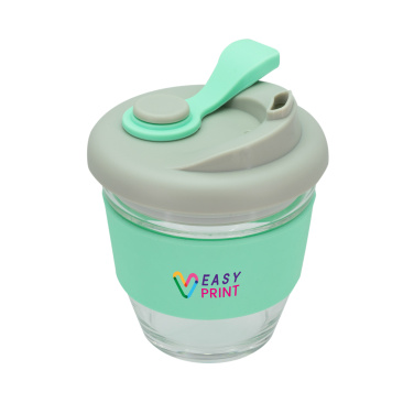 Logotrade promotional product picture of: Glass coffee cup 227 ml