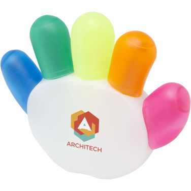 Logotrade promotional gift picture of: Patina 5-colour highlighter