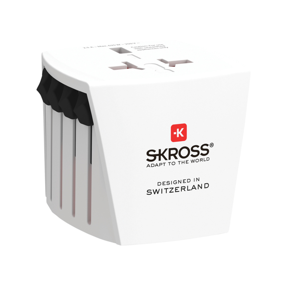 Logotrade promotional giveaway image of: SKROSS World Travel Adapter MUV Micro