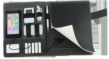 Logo trade promotional products image of: Power Bank Folder 89309100