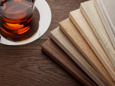 Logotrade business gifts photo of: Recycled Tea Notebook 209734000