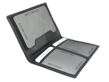 Logo trade advertising products picture of: RFID document wallet 20801300