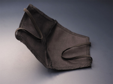 Logotrade promotional merchandise picture of: BLACK-BLACK cotton face mask 140116500