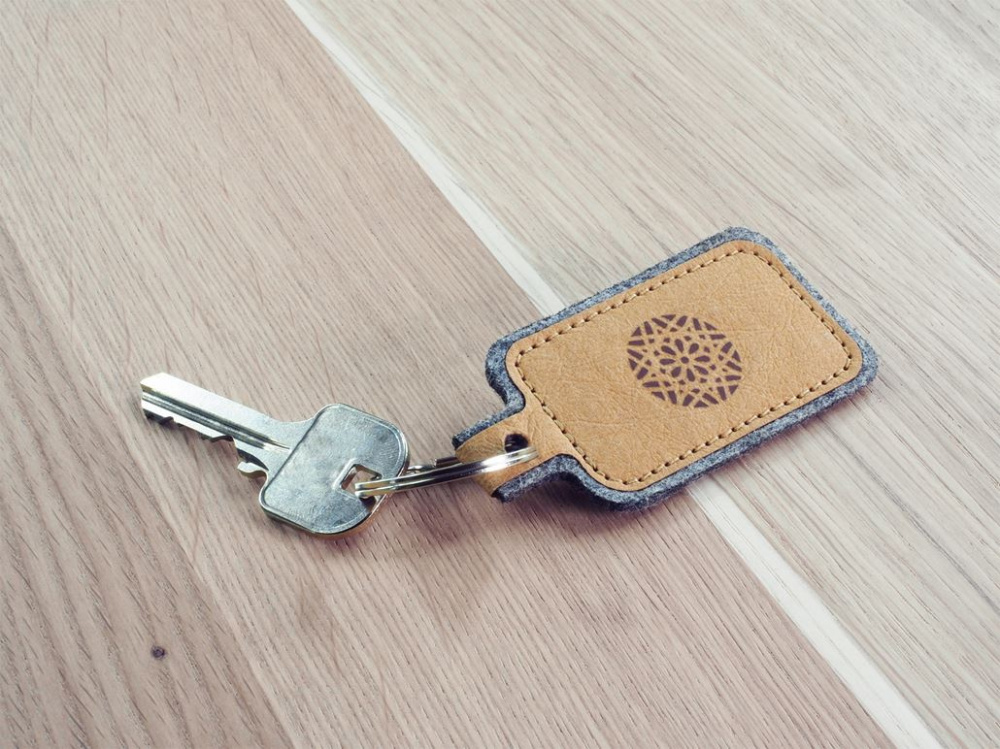 Logo trade corporate gift photo of: Keyring 1186140