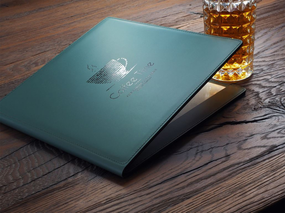Logo trade corporate gift photo of: Menu cover Fine Dining 1060094