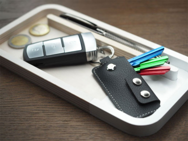 Logo trade promotional merchandise image of: Keyring 1276157