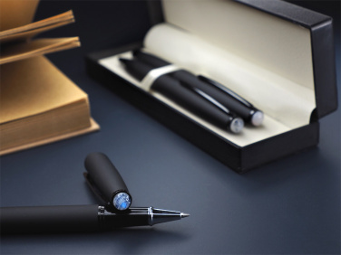 Logotrade advertising products photo of: Moonstone Pen set 1287036