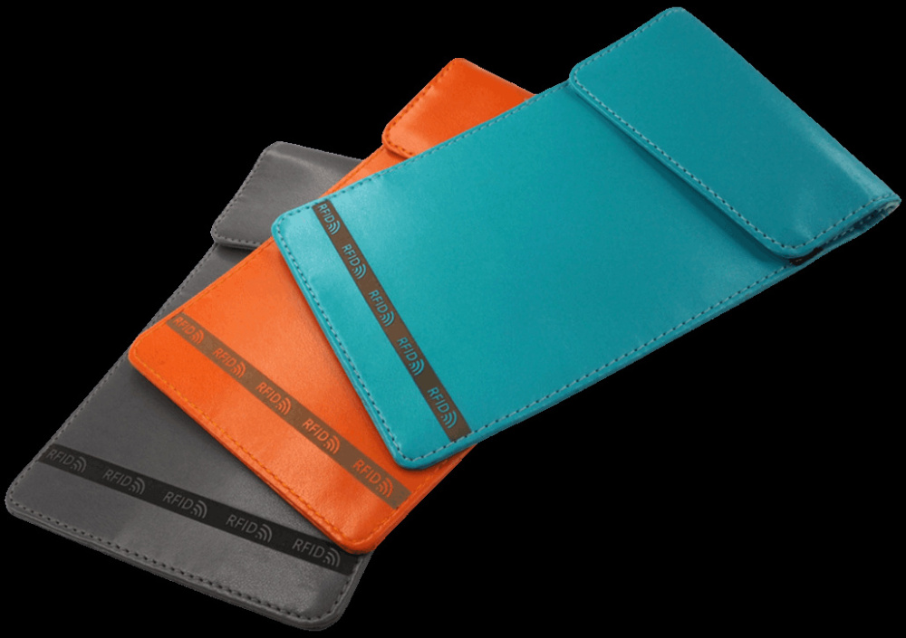 Logo trade corporate gifts image of: RFID Signal Blocking case 1164119