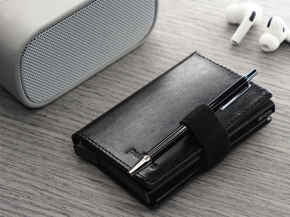 Logo trade promotional merchandise photo of: RFID wallet 1230131