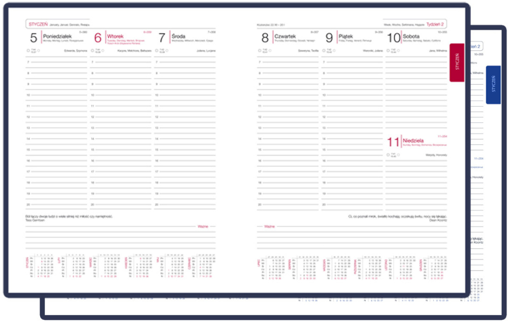 Logo trade promotional gifts picture of: Calendar 643131