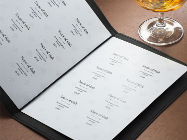 Logo trade advertising product photo of: Menu cover Ambiente 1180265