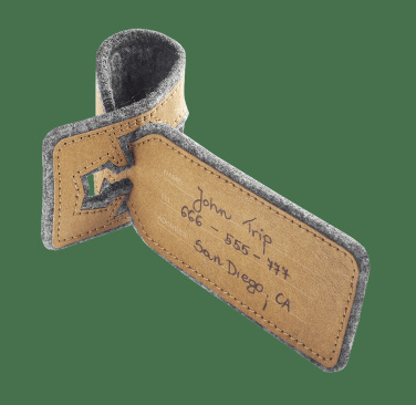 Logotrade promotional gift image of: Luggage tag 969140