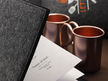 Logo trade promotional item photo of: Menu cover Ambiente 1643246
