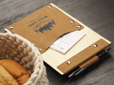 Logo trade corporate gifts image of: Waiter notepad 1669121