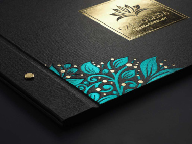 Logo trade promotional products image of: Menu cover 1681280