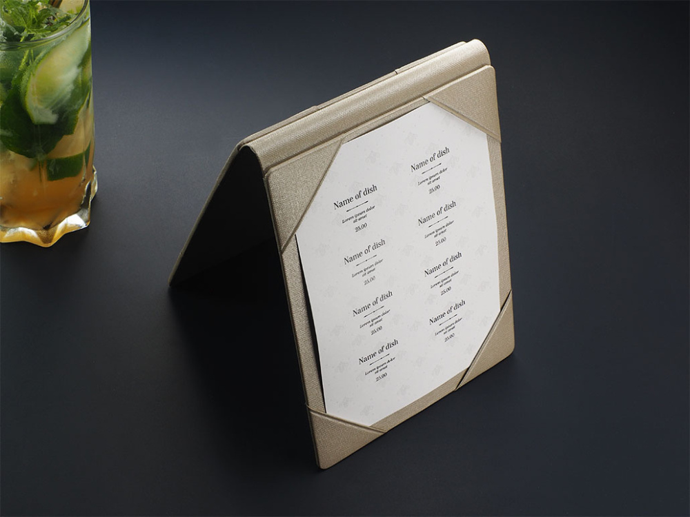 Logo trade promotional merchandise photo of: Promo menu 1604280
