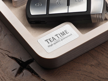 Logotrade promotional merchandise image of: Wooden desk organiser 1846121