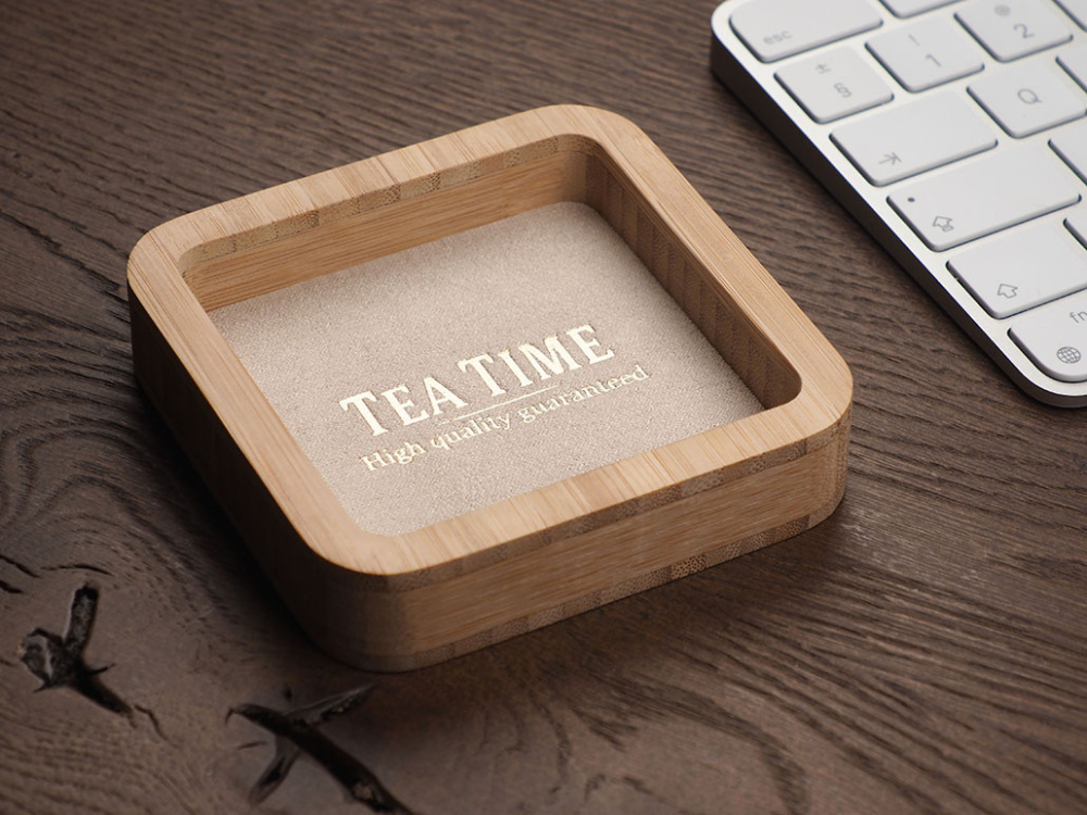 Logotrade advertising product picture of: Wooden desk organiser 1849292