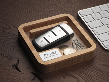 Logo trade promotional giveaways picture of: Wooden desk organiser 1846292