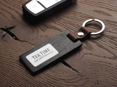 Logotrade business gifts photo of: Wooden keyring 1853121